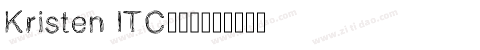 Kristen ITC(1)字体转换